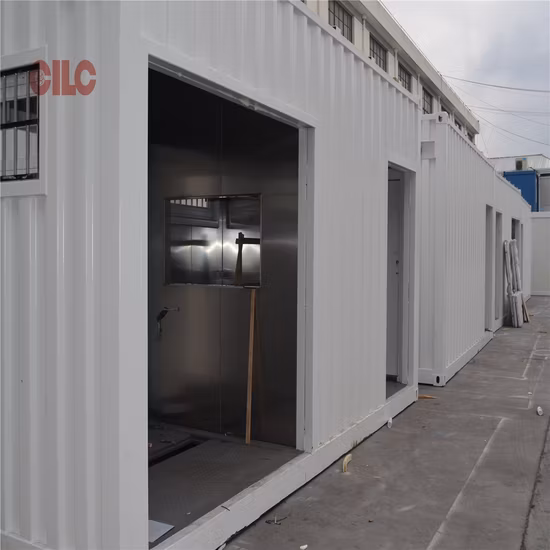 ISO-modifiziertes Versandcontainerhaus mit Badezimmer