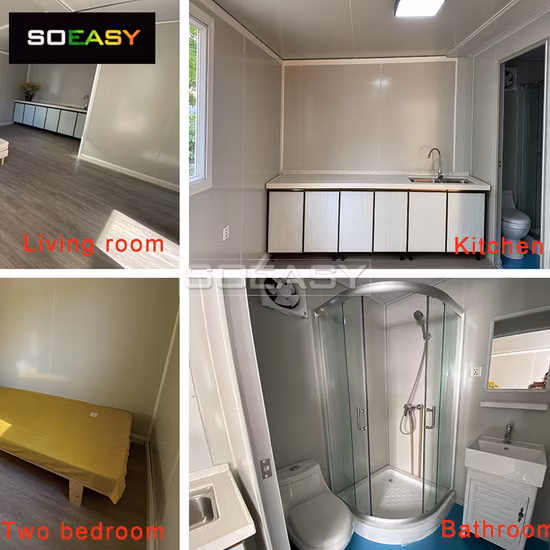 Anpassbare ISO-zugelassene chinesische Fertighaus-Luxus-erweiterbare USA-Versandcontainer-Häuser-Hausherstellung